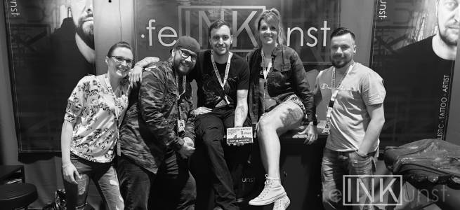 feINKunst Tattoo Team auf der Tattoo&Lifestyle 2019 in Leipzig